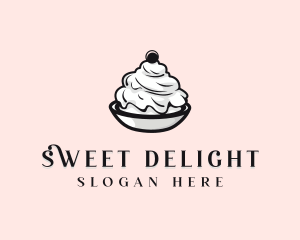 Sweet Dessert Mousse  logo design