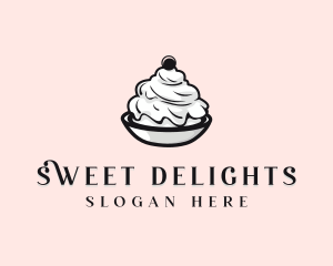 Sweet Dessert Mousse  logo design