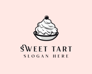 Sweet Dessert Mousse  logo design