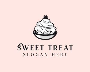 Sweet Dessert Mousse  logo design