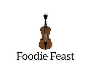 Fork Violin Instrument logo