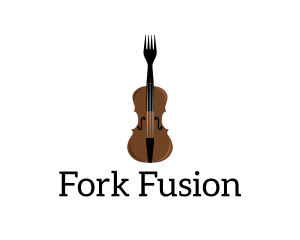 Fork Violin Instrument logo