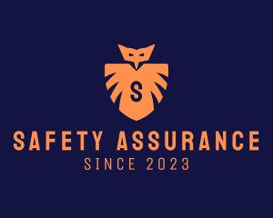 Owl Shield Wings Security logo