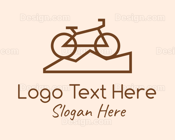 Mountain Bike Bicycle Logo