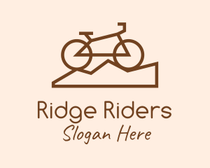 Mountain Bike Bicycle logo design