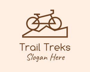 Mountain Bike Bicycle logo design