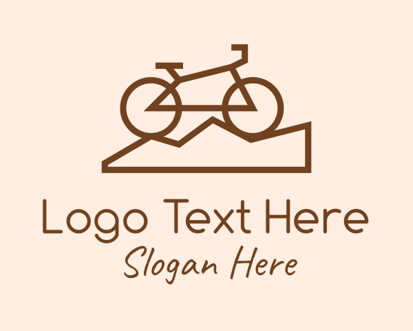 Road Bike logo example 4