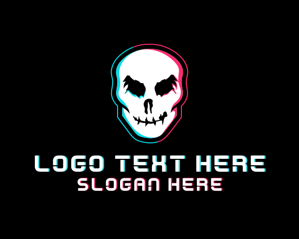 Anaglyph logo example 1