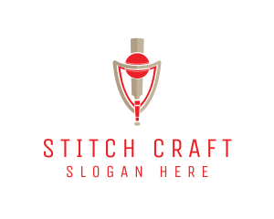 Cricket Bat Ball Shield  logo design