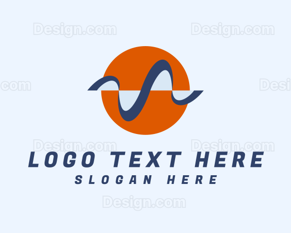 Modern Creative Wave Logo