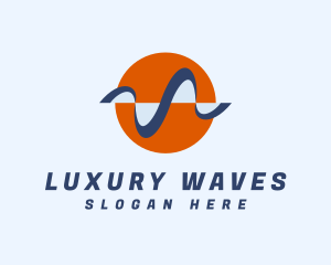 Modern Creative Wave logo design