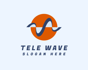 Modern Creative Wave logo design