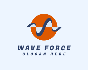 Modern Creative Wave logo design