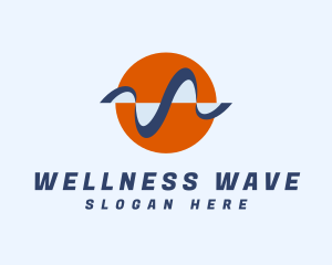 Modern Creative Wave logo design