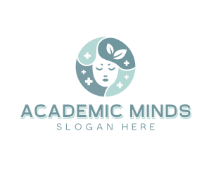 Mental Health Mindfulness Head logo design