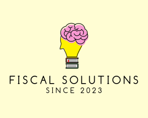 Smart Brain Book  logo design