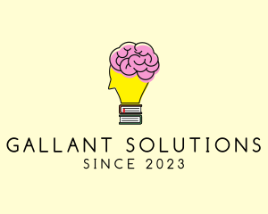 Smart Brain Book  logo design