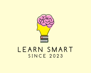 Smart Brain Book  logo design