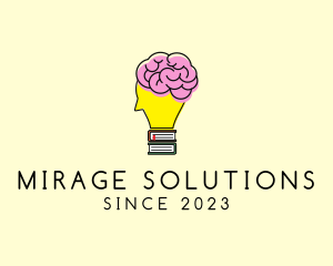 Smart Brain Book  logo design