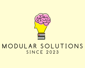 Smart Brain Book  logo design