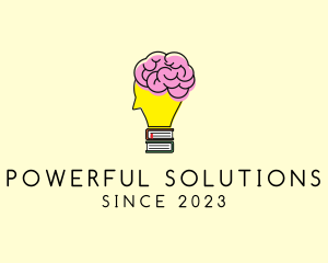 Smart Brain Book  logo design