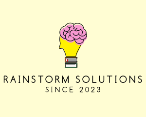 Smart Brain Book  logo design