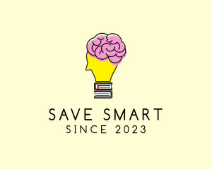 Smart Brain Book  logo design