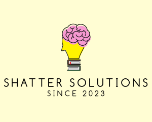 Smart Brain Book  logo design