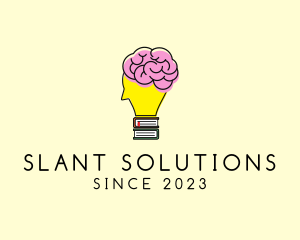 Smart Brain Book  logo design