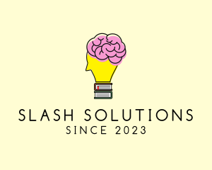 Smart Brain Book  logo design