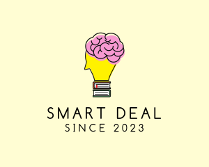 Smart Brain Book  logo design