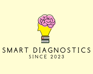 Smart Brain Book  logo design