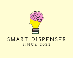 Smart Brain Book  logo design