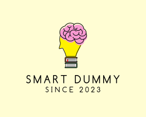 Smart Brain Book  logo design