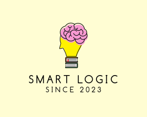 Smart Brain Book  logo design