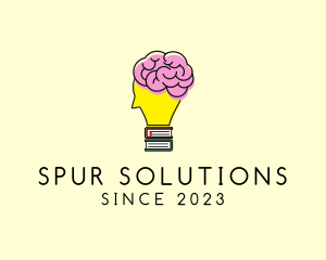 Smart Brain Book  logo design