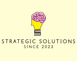 Smart Brain Book  logo design