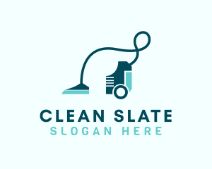 Sanitary Vacuum Cleaning logo design