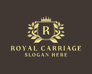 Royal Crown Shield logo design