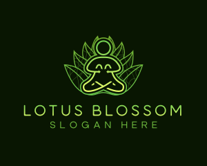 Yoga Lotus Spa logo design