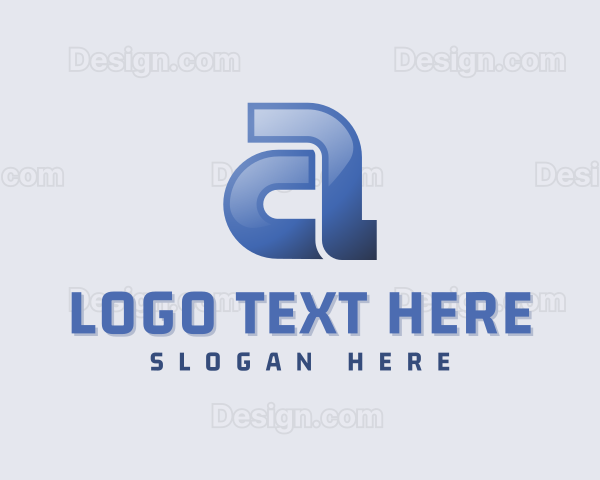 Simple Business Letter A Logo