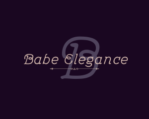 Elegant Fashion Beauty logo design