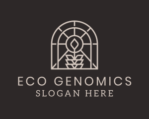 Eco Nature Plant  logo design