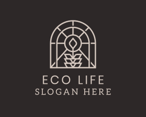 Eco Nature Plant  logo design