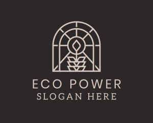 Eco Nature Plant  logo design