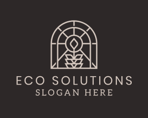 Eco Nature Plant  logo design