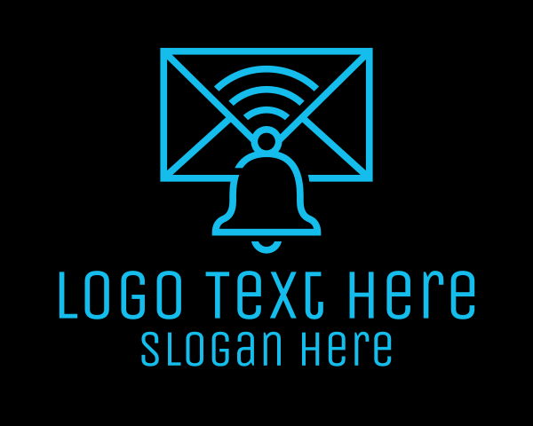 Chatting App logo example 4