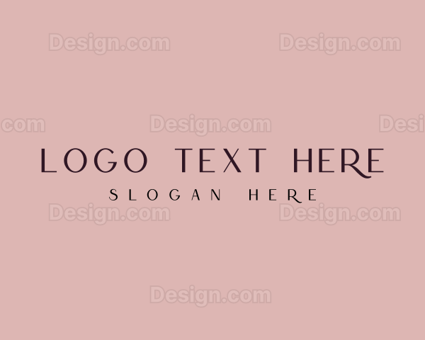 Minimalist Feminine Brand Logo