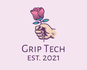 Rose Hand Grip logo