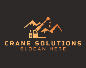 Orange Mountain Crane logo